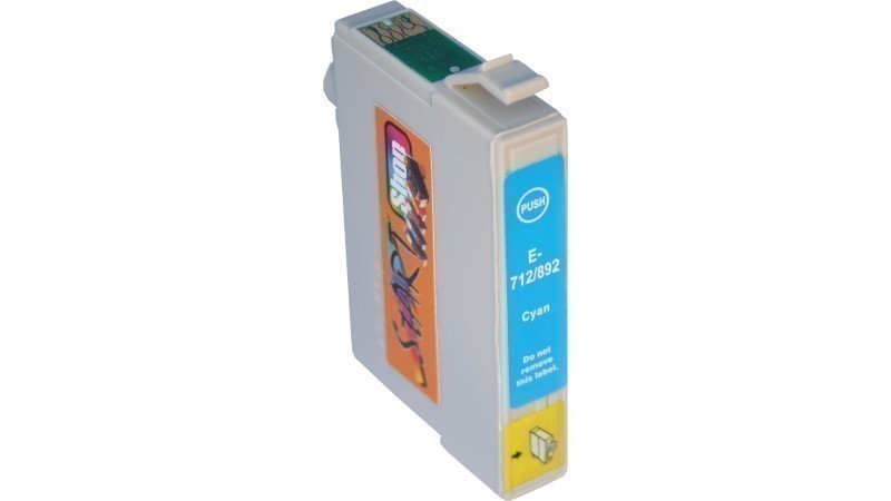 Ersatz Druckerpatrone kompatibel zu Epson T0712 Cyan