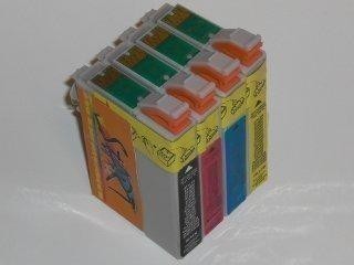 20 Compatible Ink Cartridges to Epson T0551 - T0554  (BK, C, M, Y)