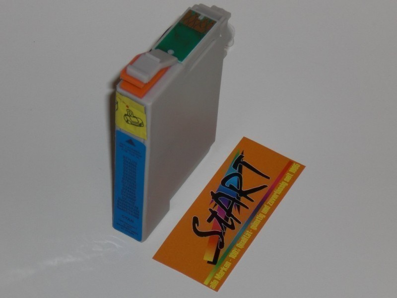 8 Compatible Ink Cartridges to Epson T0551 - T0554  (BK, C, M, Y)