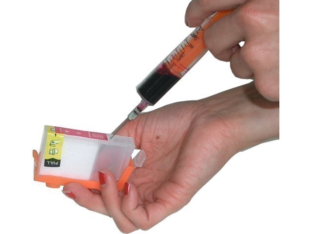 5 Compatible Refill Cartridges to Canon PGI-520 / CLI-521  (BK, PHBK, C, M, Y)