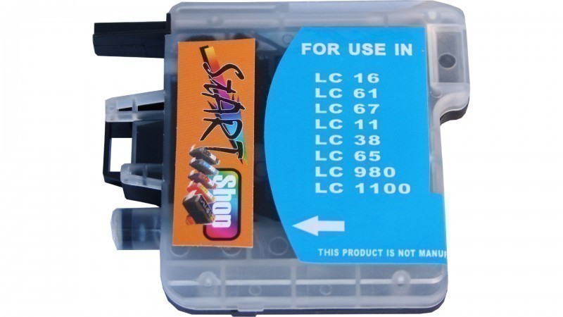 Compatible Ink Cartridge to Brother LC980 / LC1100  (C)