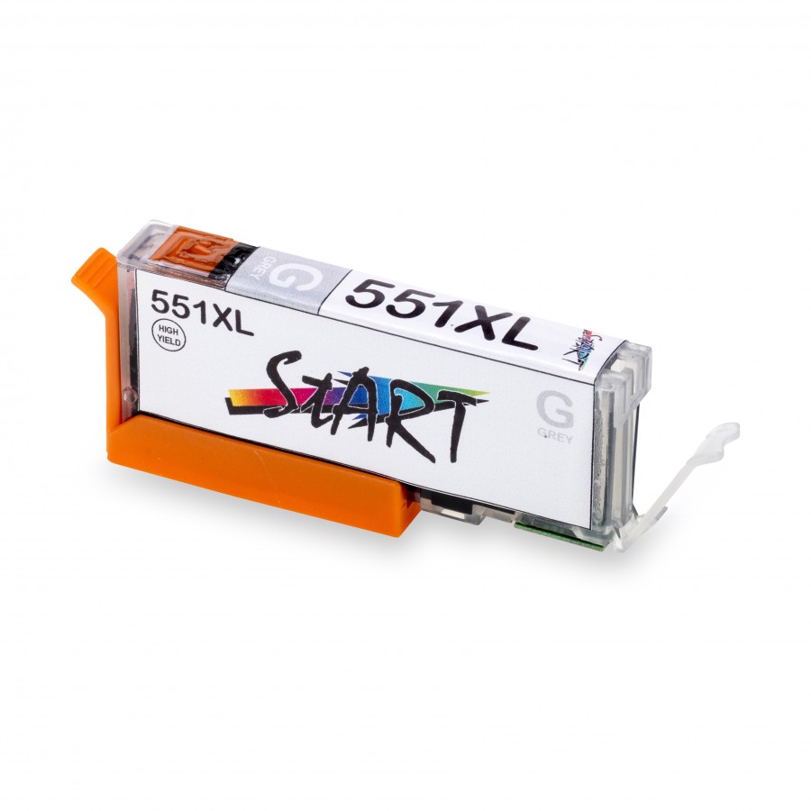 3 Compatible Ink Cartridges to Canon CLI-551  (GY) XL