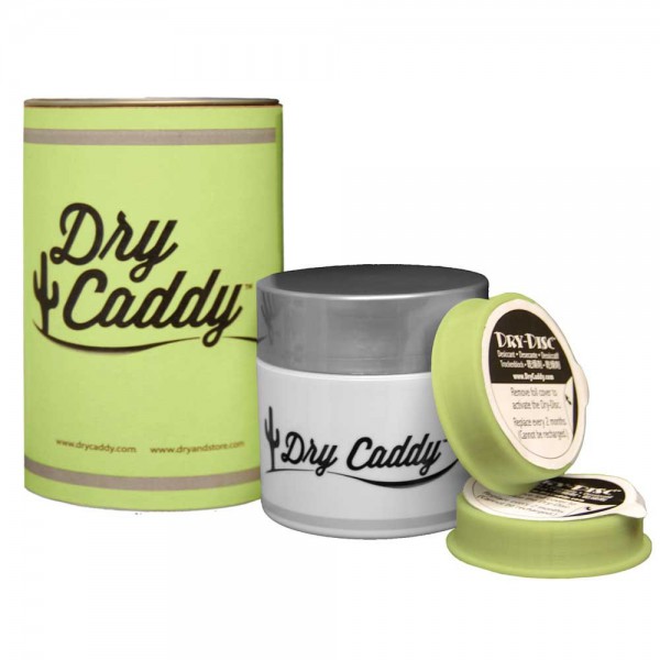 Dry Caddy (Dose inkl. 6 Discs), Trockenmittel, Trockensteine