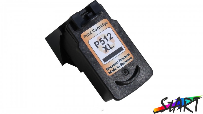 Ersatz Patrone kompatibel zu Canon PG-512 XL PG-510 XL Schwarz