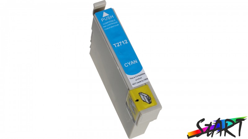 Ersatz Chip Patrone kompatibel zu Epson 27XL, T2712XL Cyan