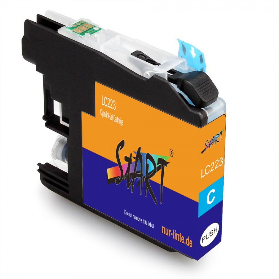 4 Compatible Ink Cartridges to Brother LC-223, LC-225, LC-227  (BK, C, M, Y) XL