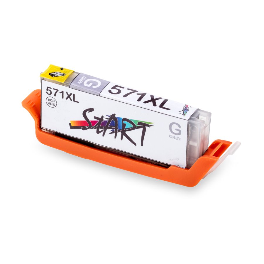 3 Compatible Ink Cartridges to Canon CLI-571  (GY) XL