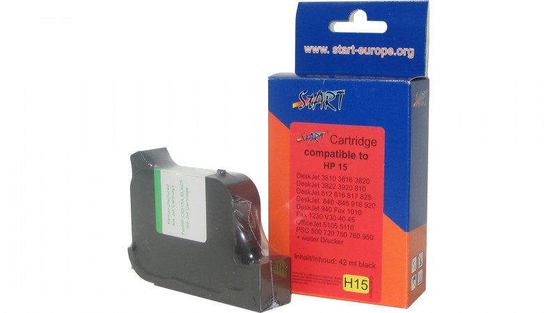 Compatible Ink Cartridge to HP HP15 (BK)