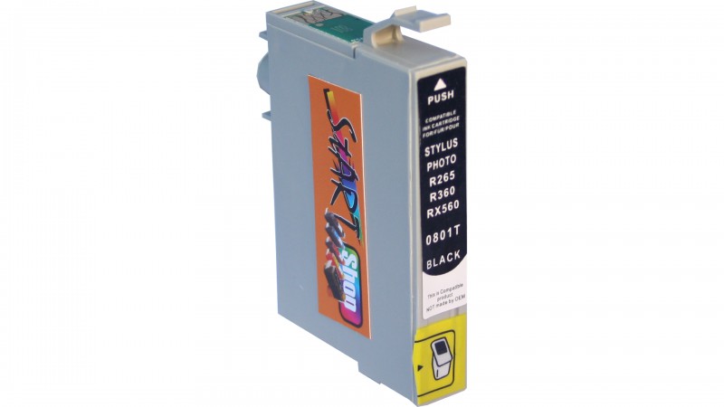 6 Compatible Cleaning Cartridges to Epson T0801 - T0806  (BK, C, M, Y, LC, LM)