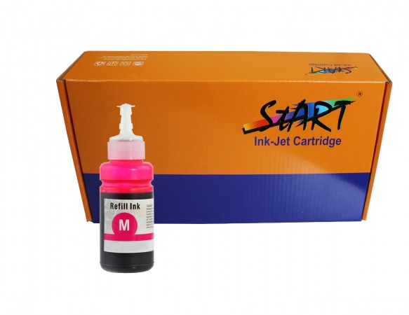 Start - 70ml Epson T664 kompatible Nachfülltinte (T6643) M Magenta (Rot)
