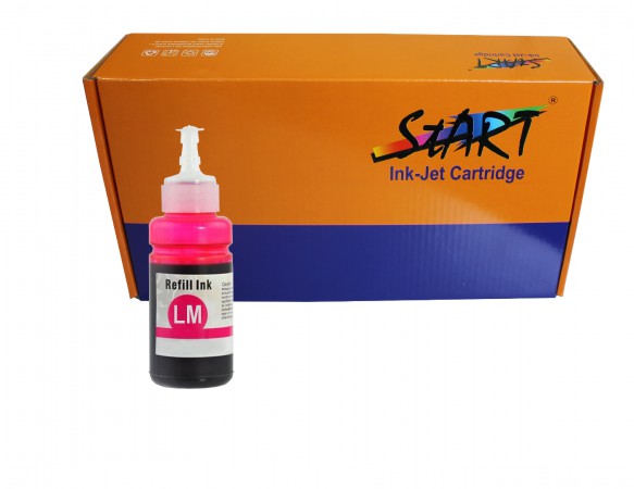 Start - Epson T673 kompatible Nachflltinte (T6736) LM Light-Magenta (Hellrot)